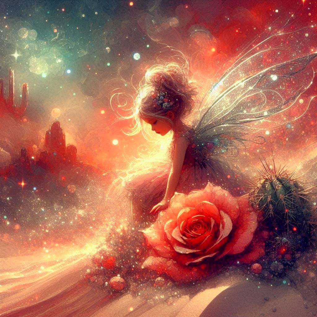 The Fairy & The Rose