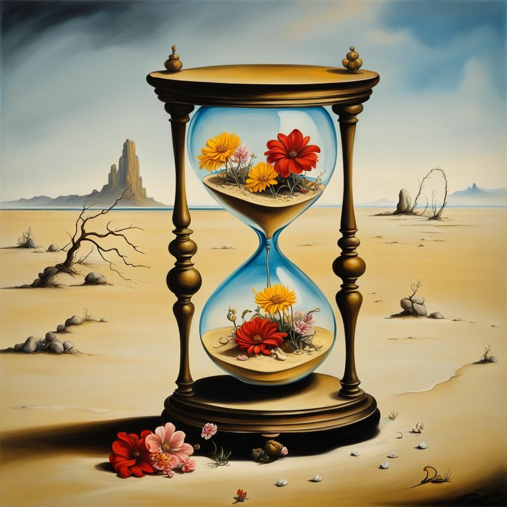 Flowers hourglass 2025