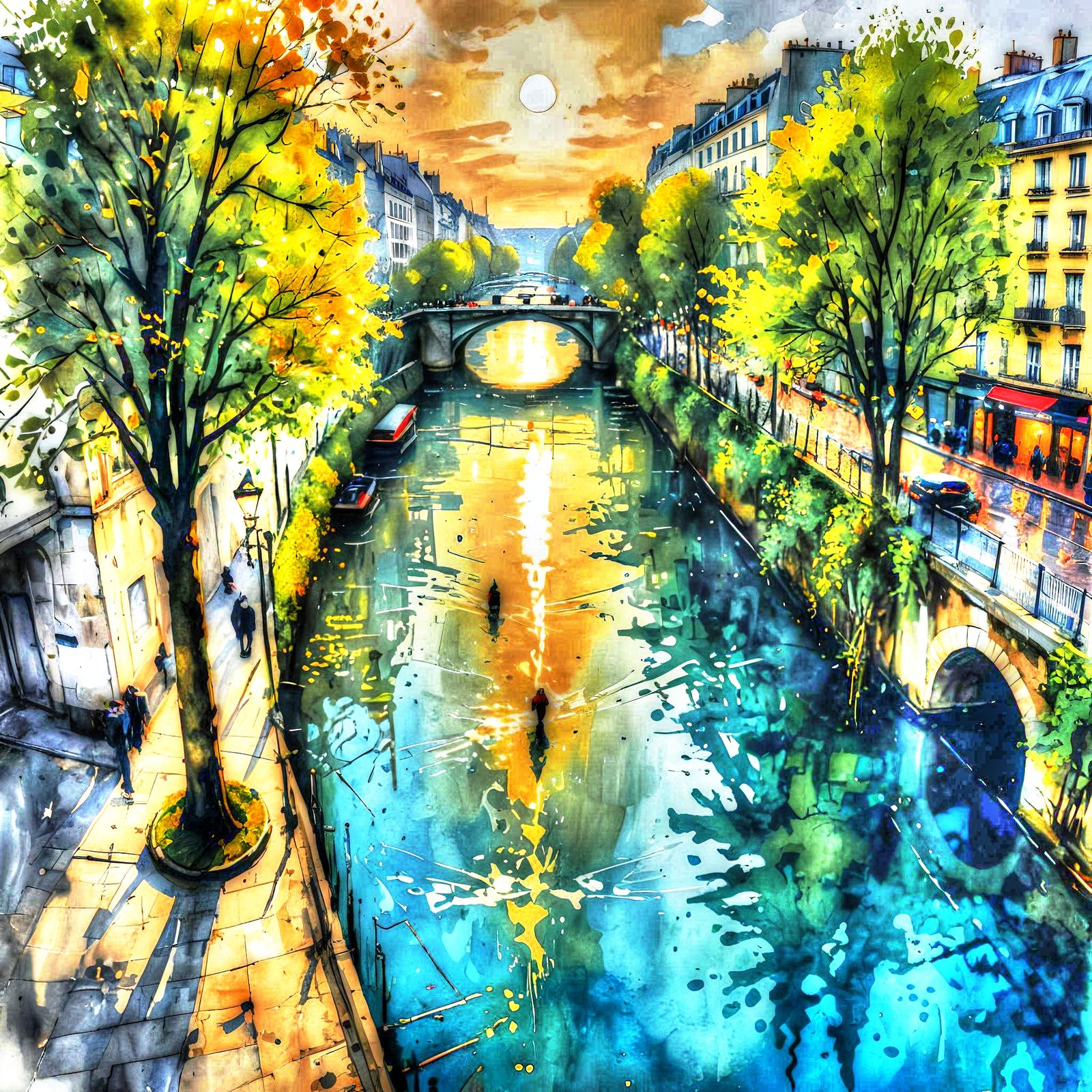Canal St MArtin, PAris