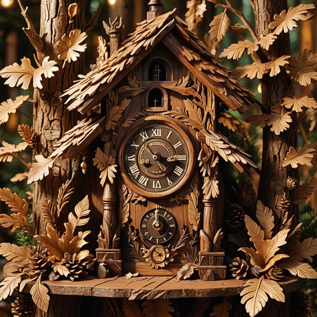 Cuckoo Clock  by @Qarbon