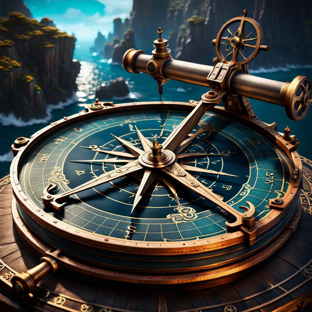 Navy Sextant Compass

  by @Jko88