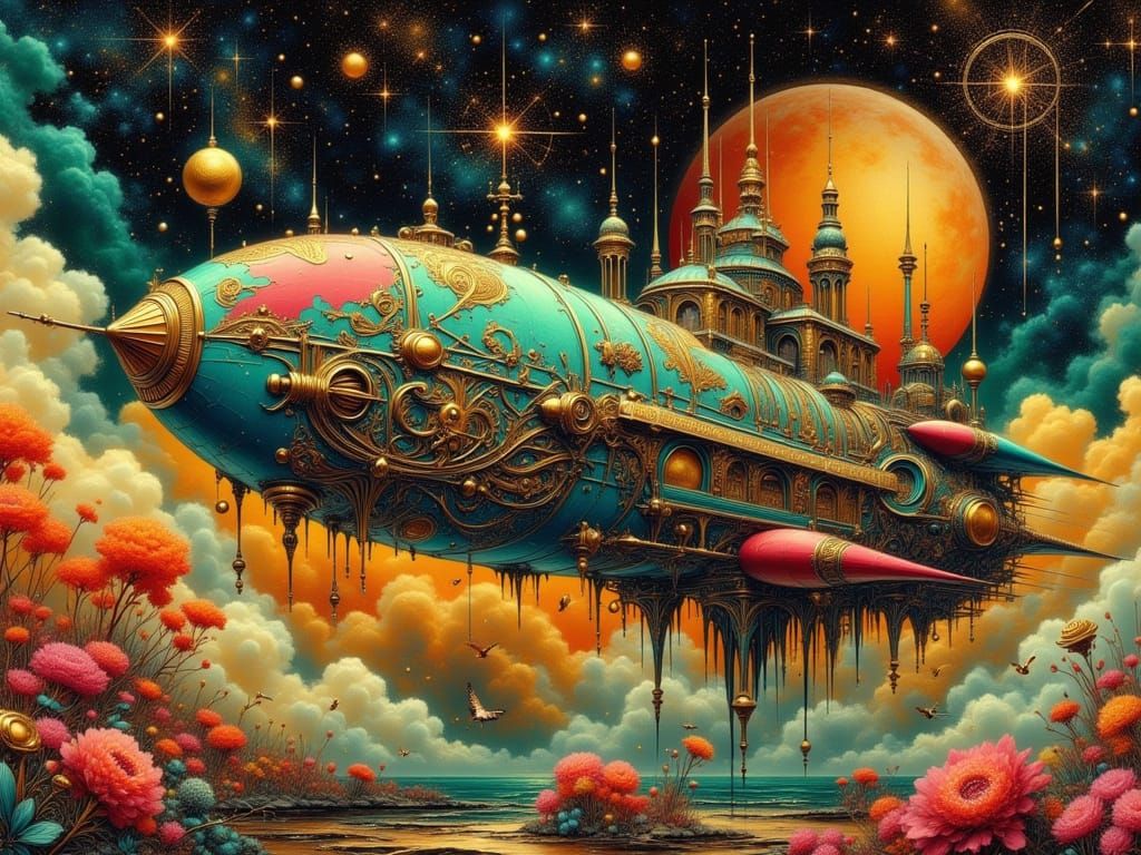 Rocket ship  by @Kaydenpat