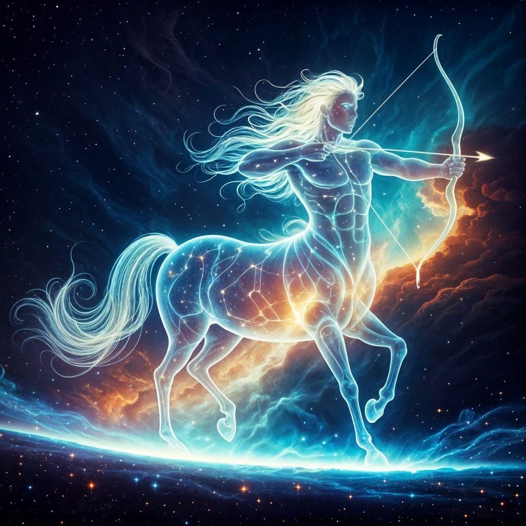 Celestial Archer of Stardust  by @Mandoobie