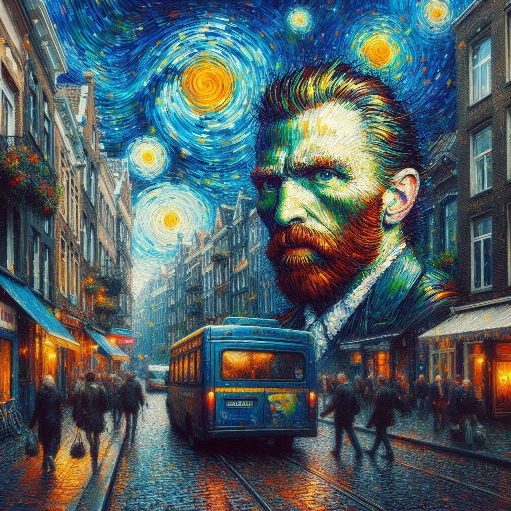 Vincent Van Gogh and his heritage skyview