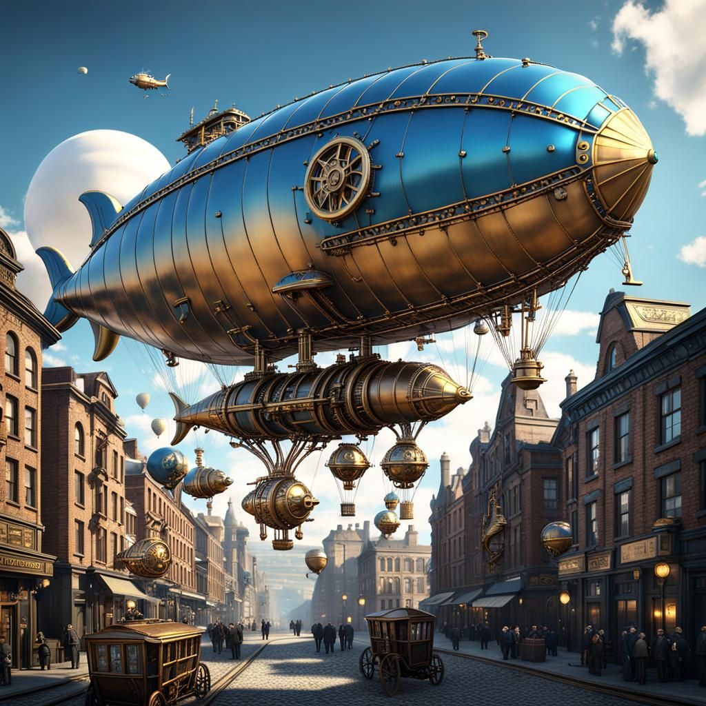 Steam punk imagery