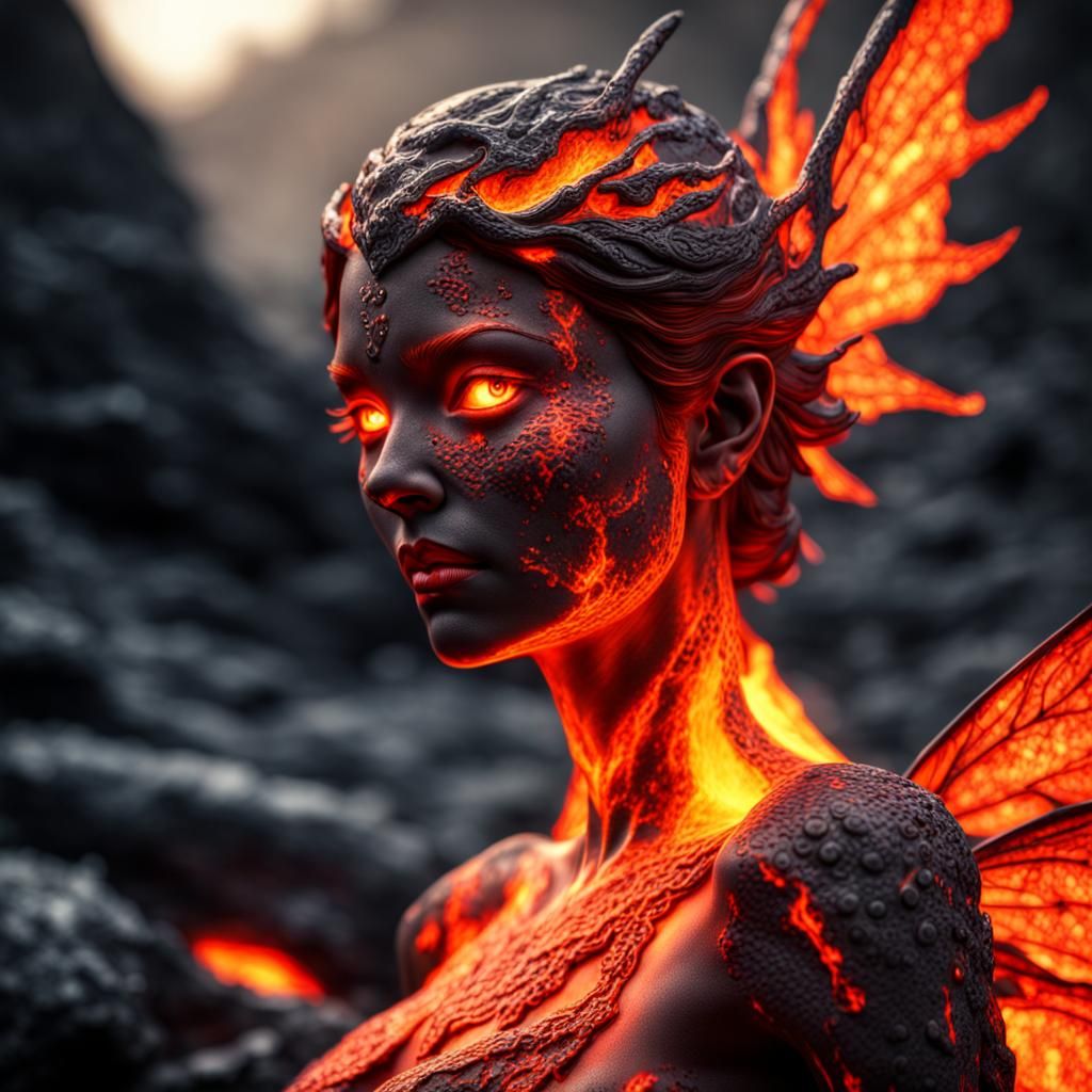 lava elemental fairy