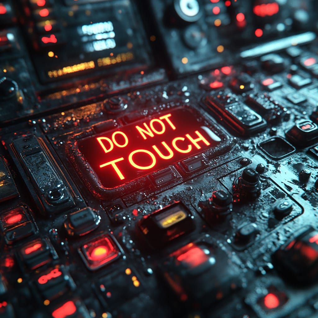 don't press the button