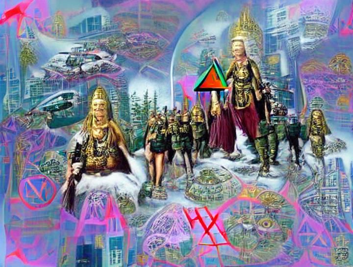 Agartha Shambhala Etidorhpa Vril Thule Militia conquering by...