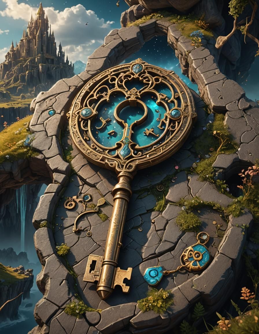 Llave celestial   by @Sandra Al