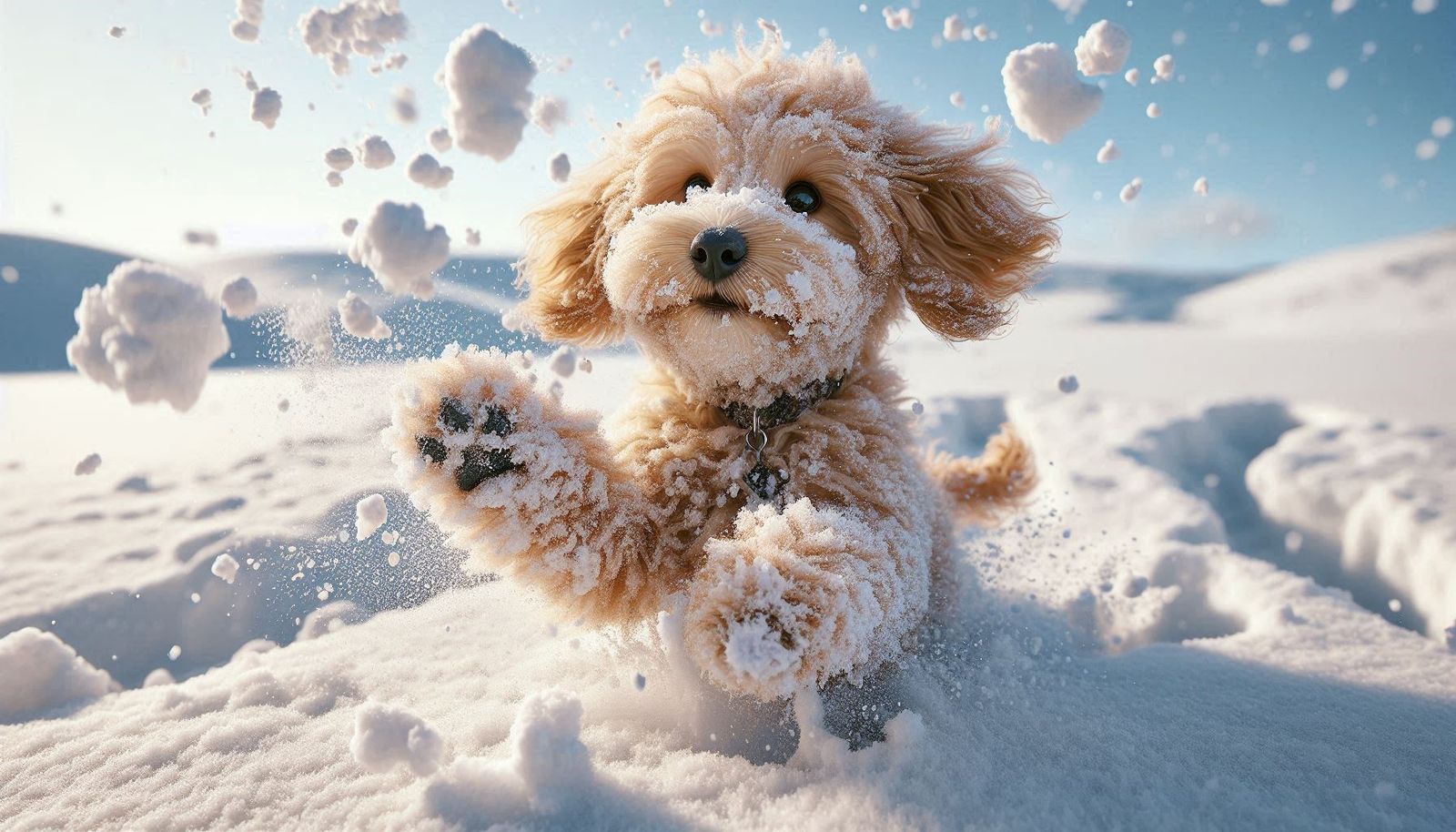 1st time in the snow