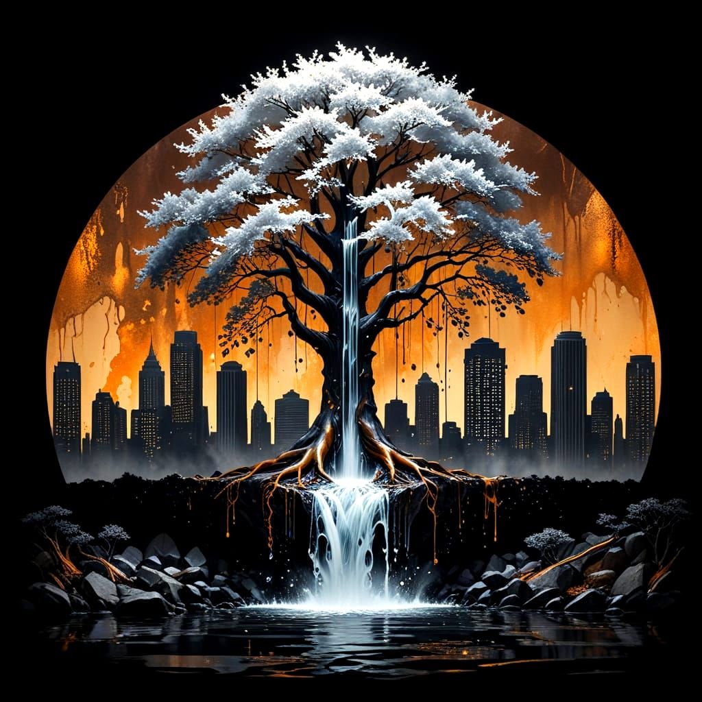 A Crying Tree  by @SignS