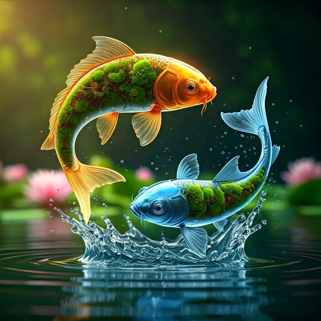 Pisces Zodiac   by @yoyoblooms