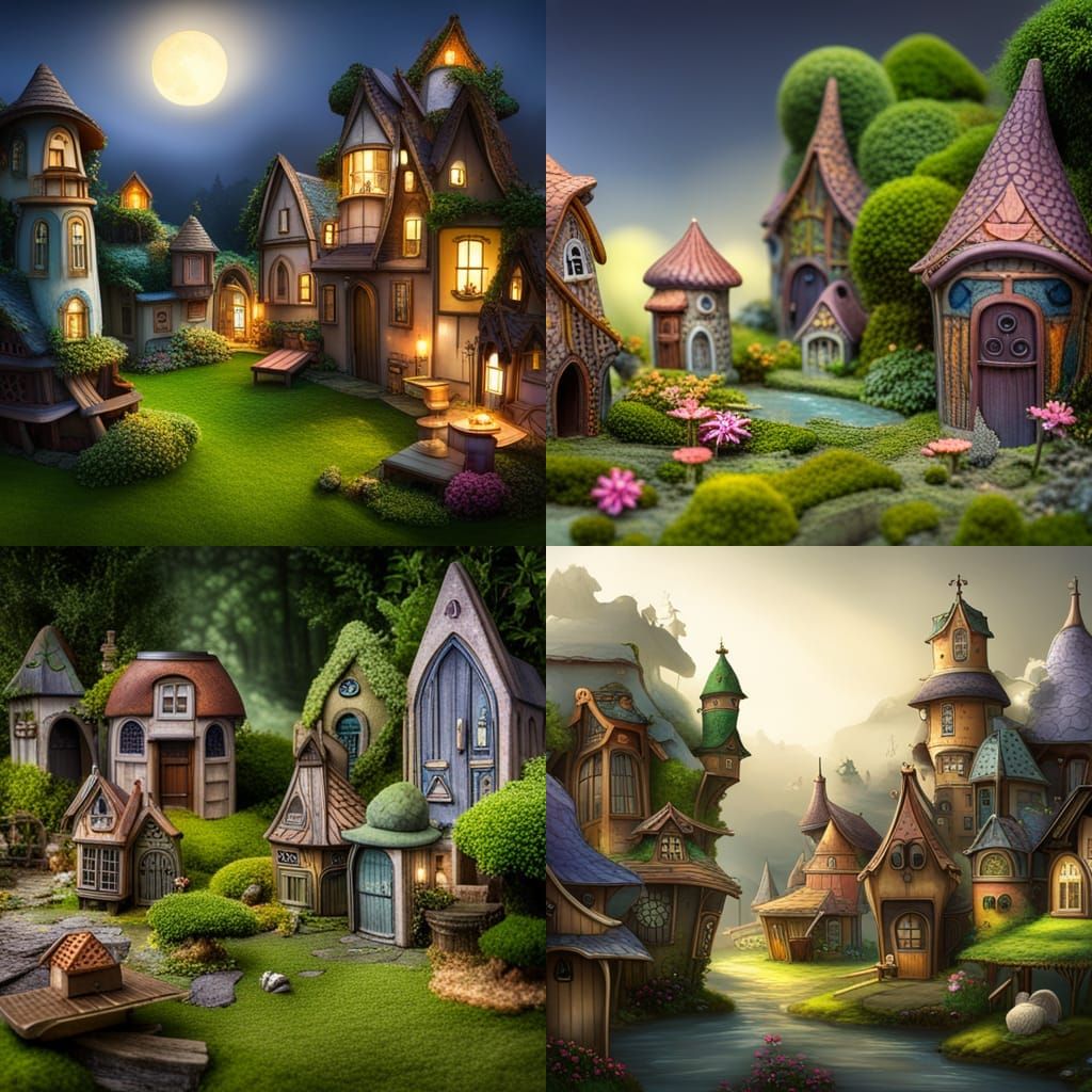 Little fairy town