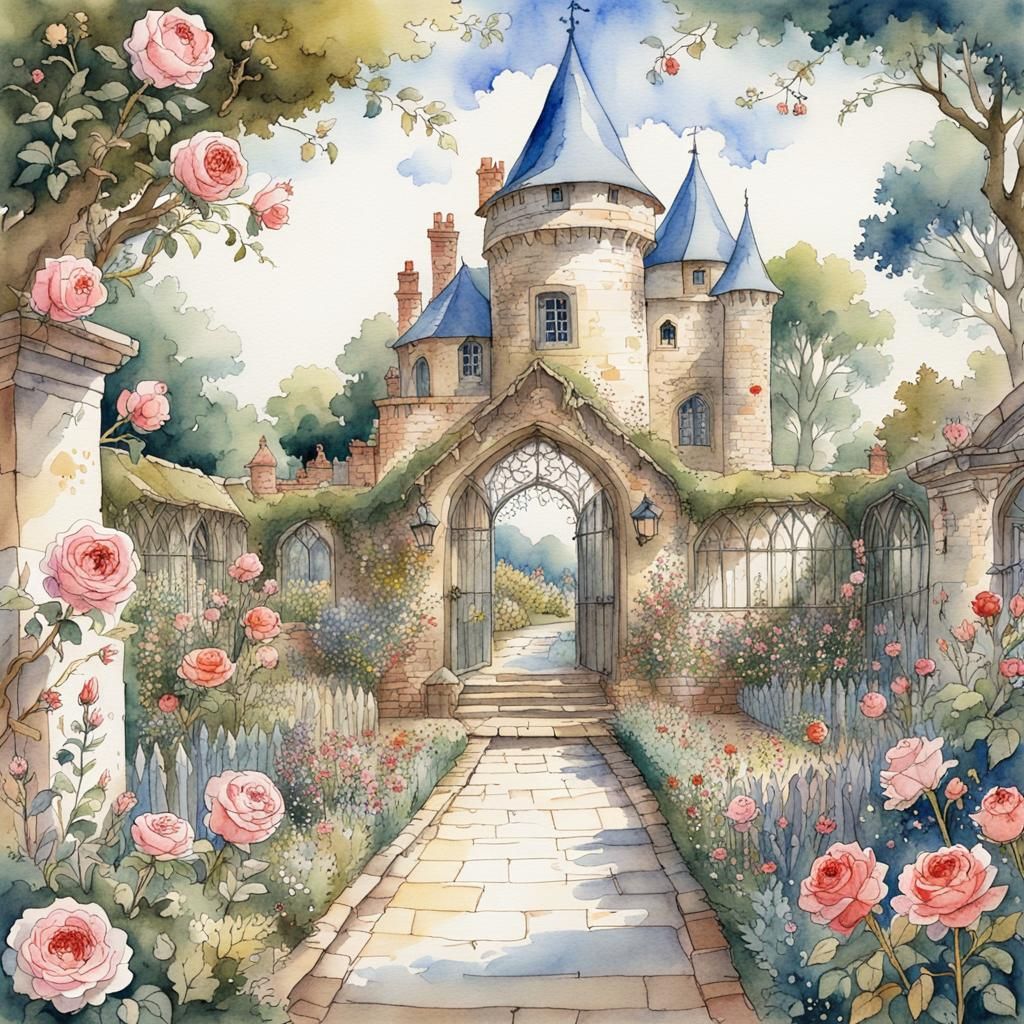 The Portal Reveals Itself - Fantasy Portal Emerges from Ench...