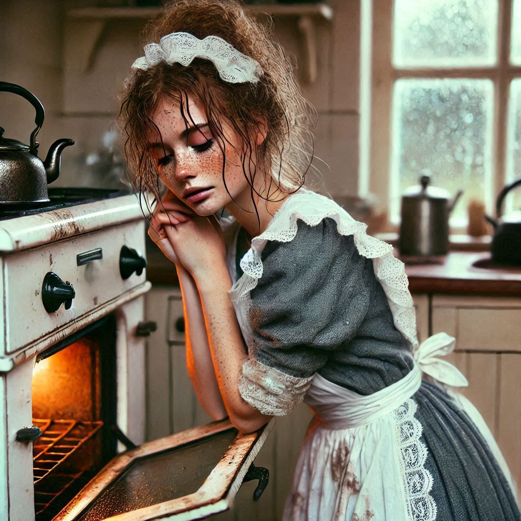 Edwardian maid in unfortunate circumstances (23)