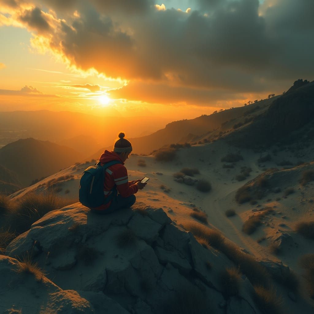 Pigeon Plunges into Reflective Pool: A Close-Up View