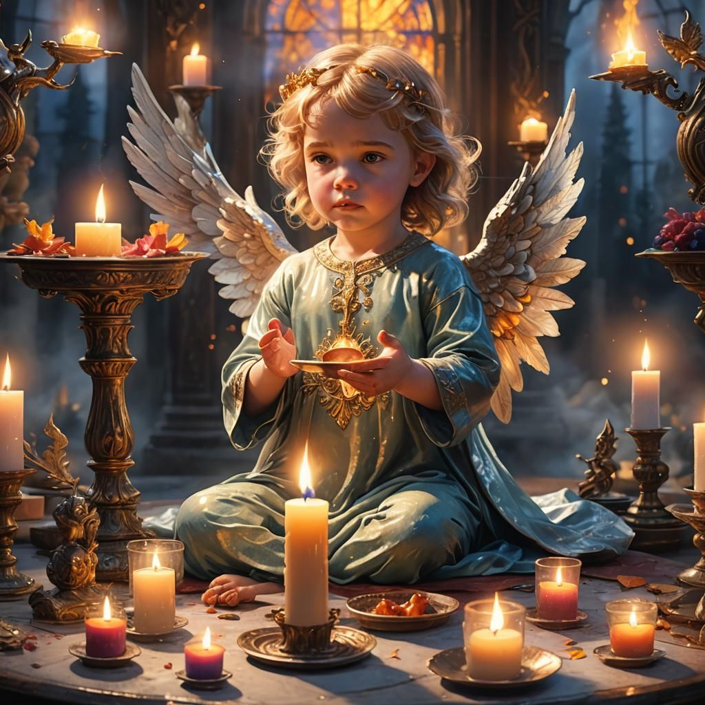 Candlelit Scene  by @midilon