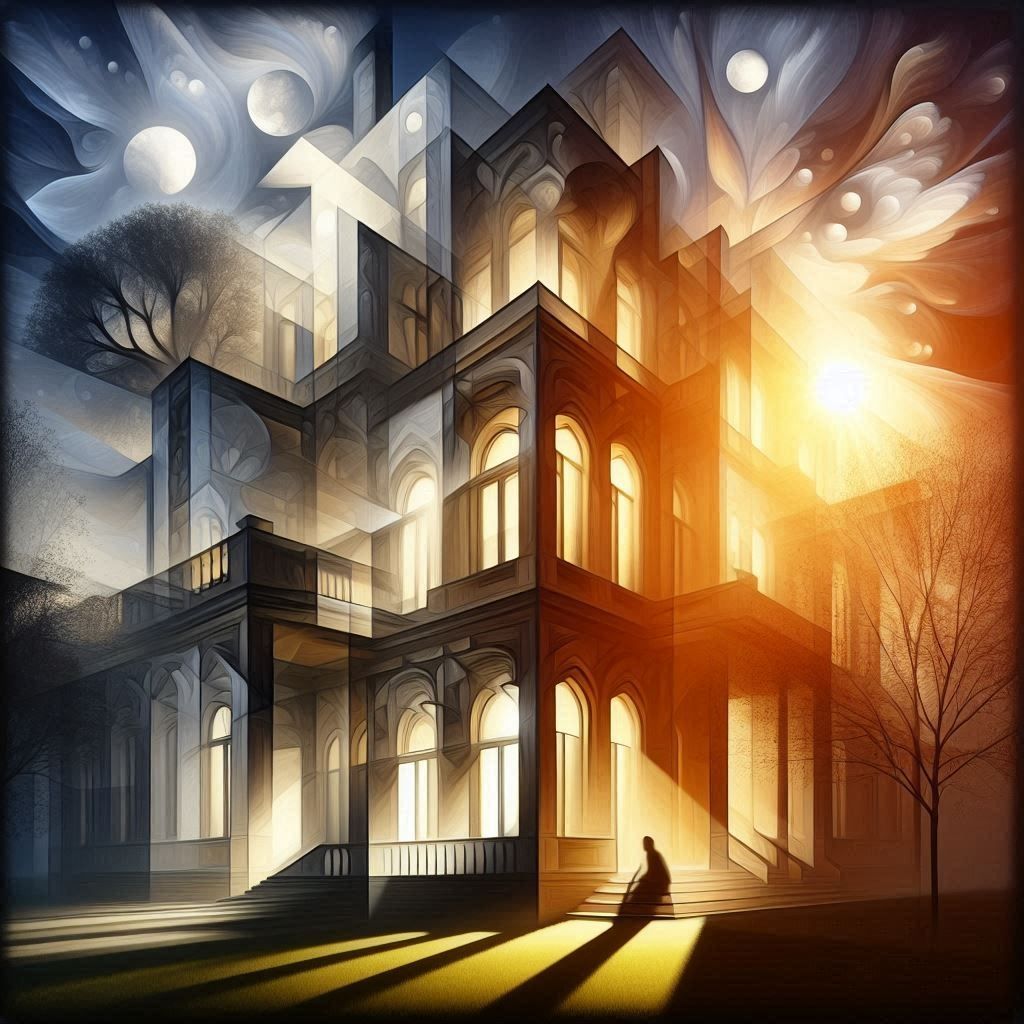 Unusual Double Exposure