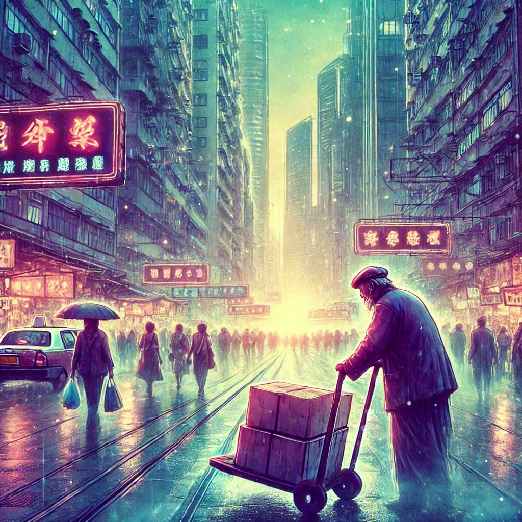 Life in Hongkong city  by @dhee noerd