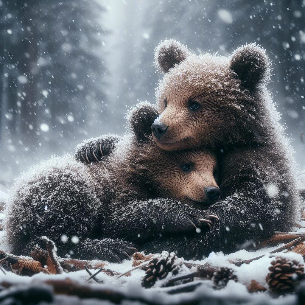Cuddly Bears  by @Rosie