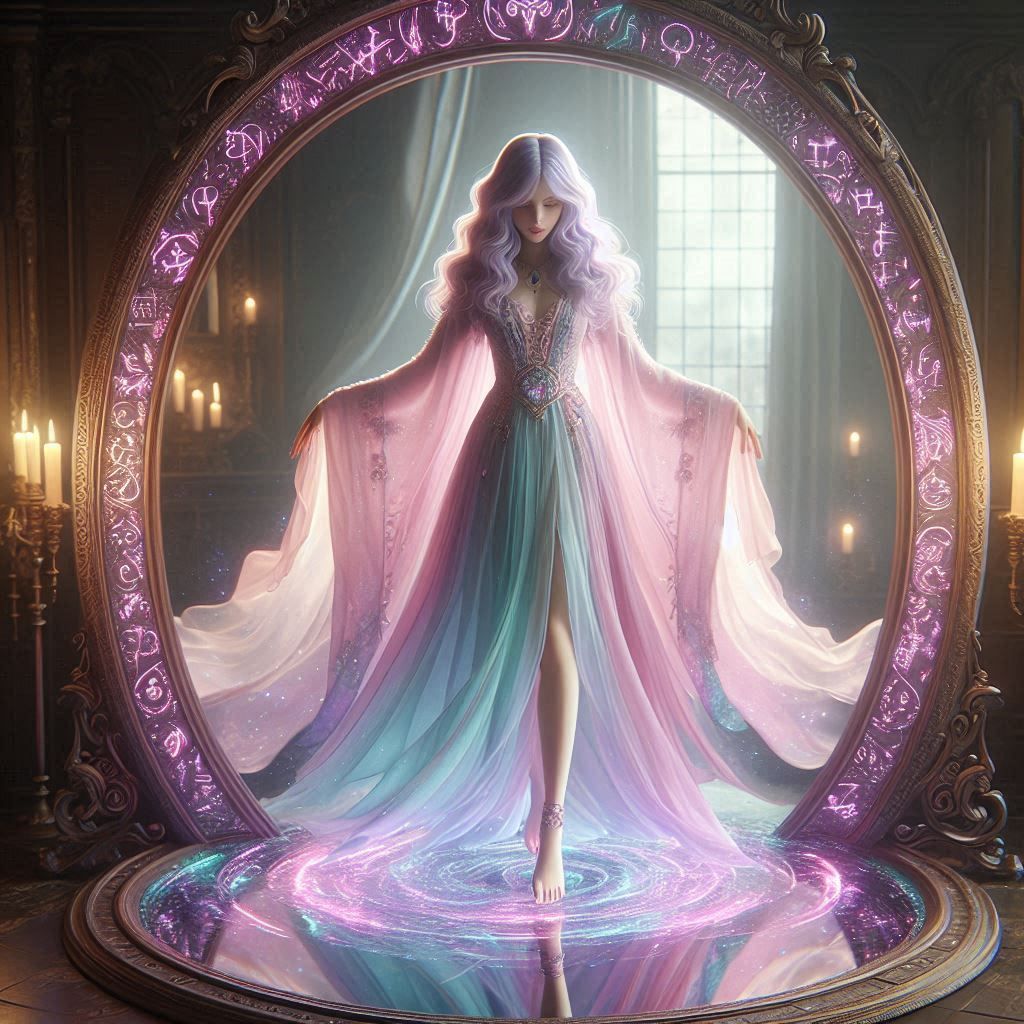 Magical Ancient Mirror