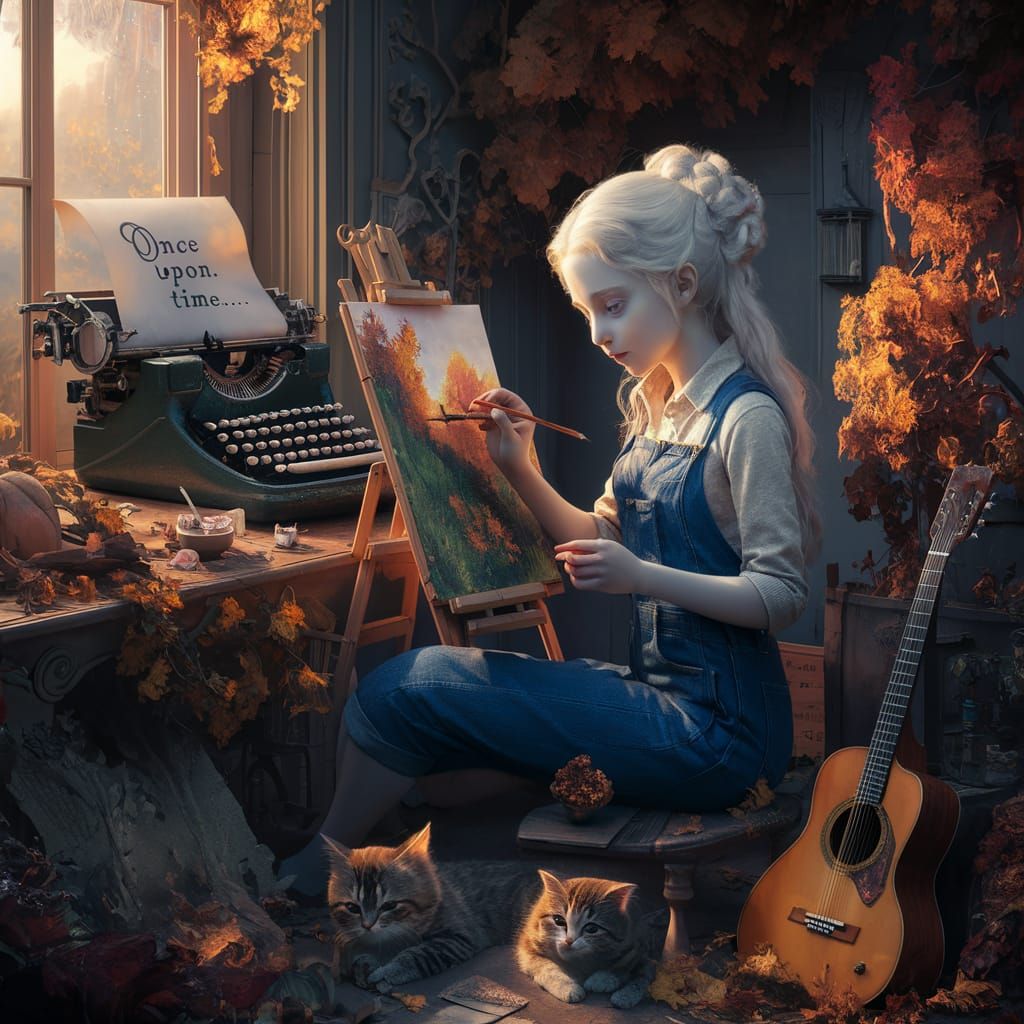 INFP. Imagination, ideas and new pursuits.  by @Celestine