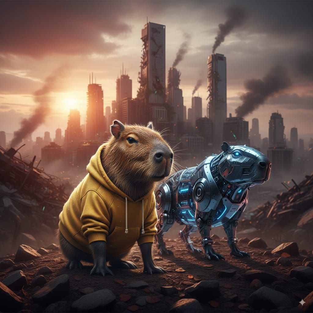 Capybaras survivalists.