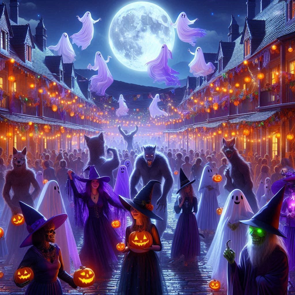 Halloween Village