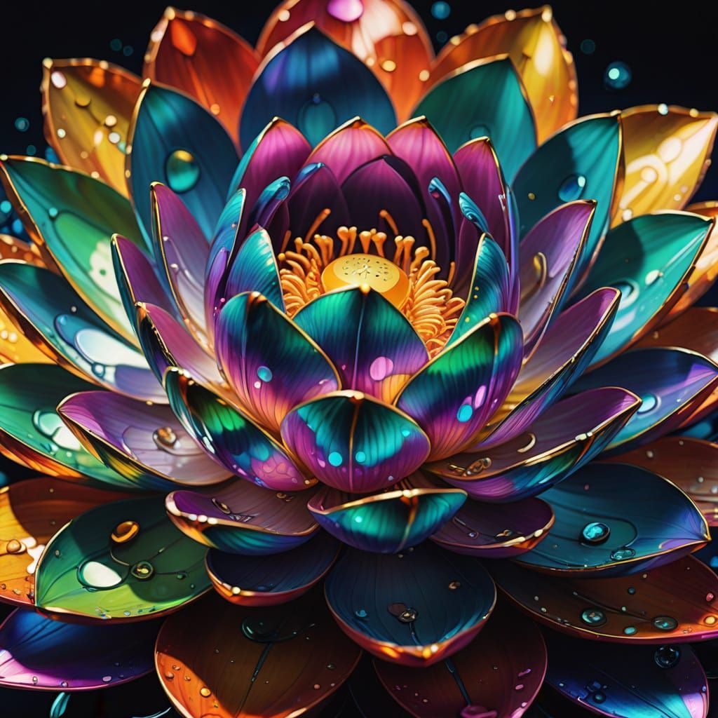 Lotus Flower  by @undefined