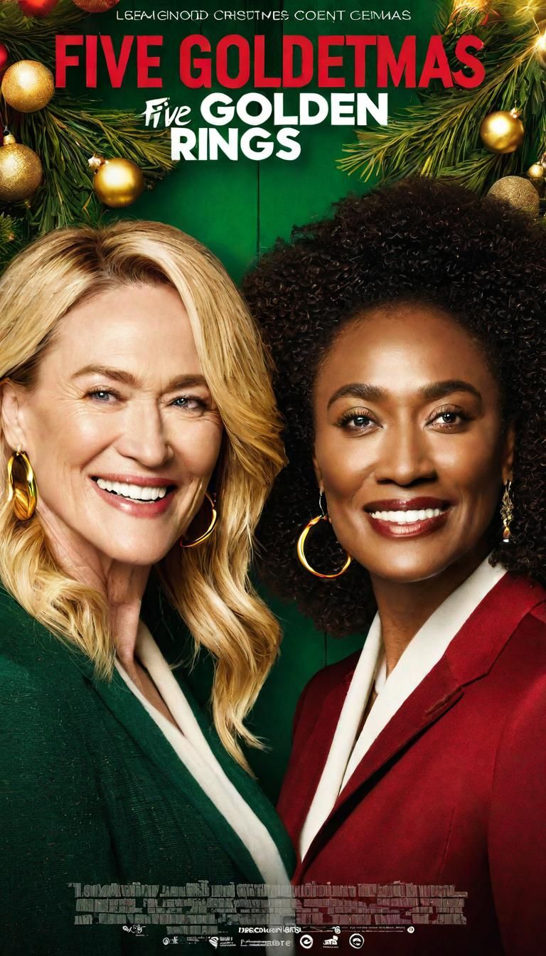 Five Golden Rings VI AI Generated Artwork NightCafe Creator