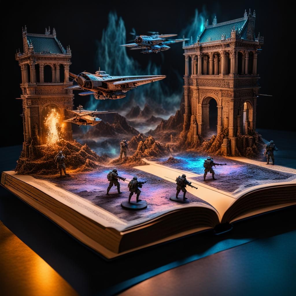 Pop up book.
