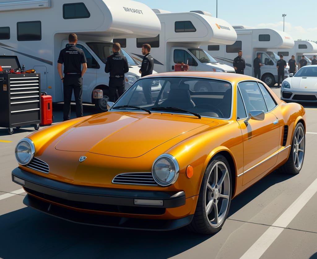 VW Karmann Ghia GT Turbo Concept #2
