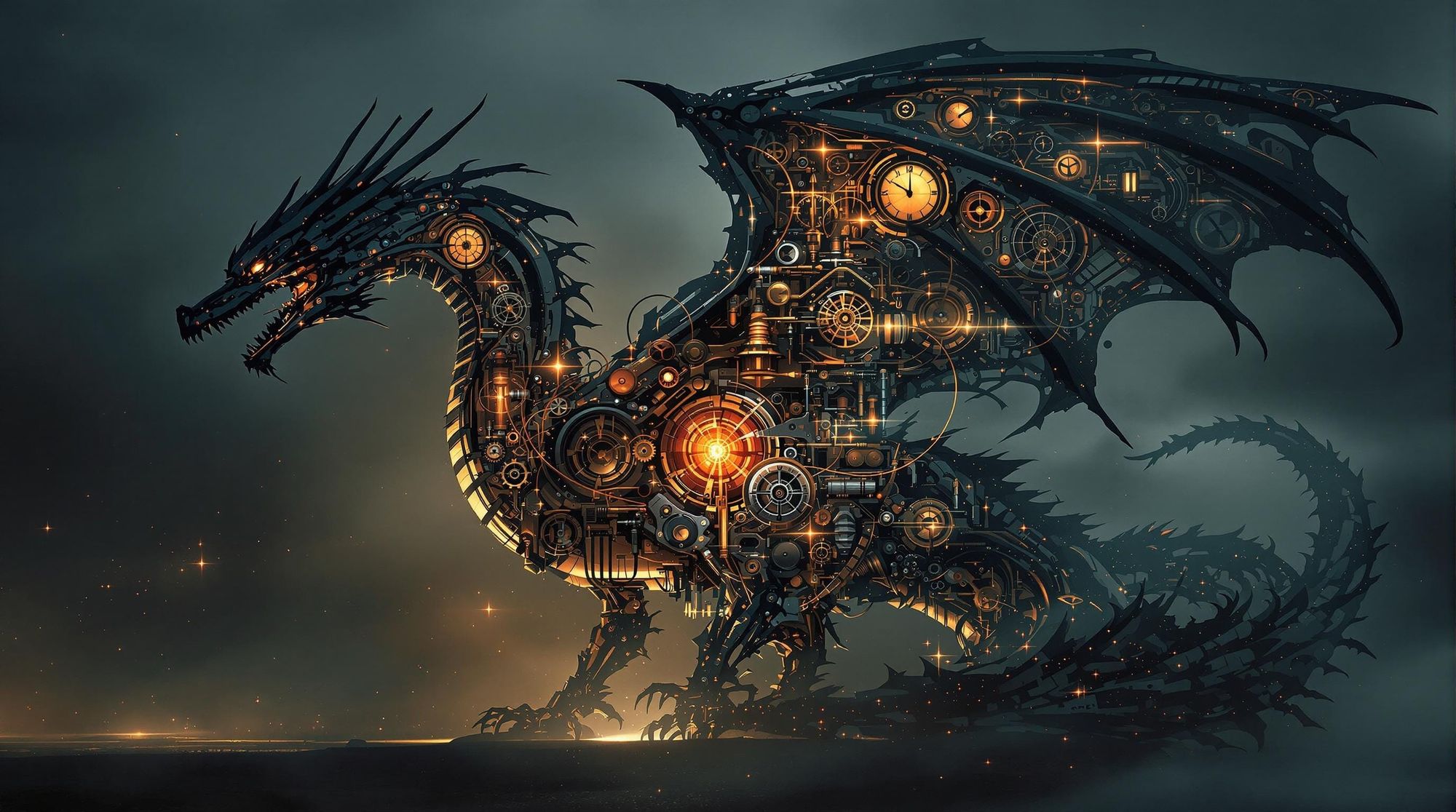 Wyrm Machina Core Exposure