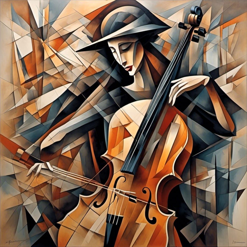 "The Cellist"  by @Dragonfly Rain