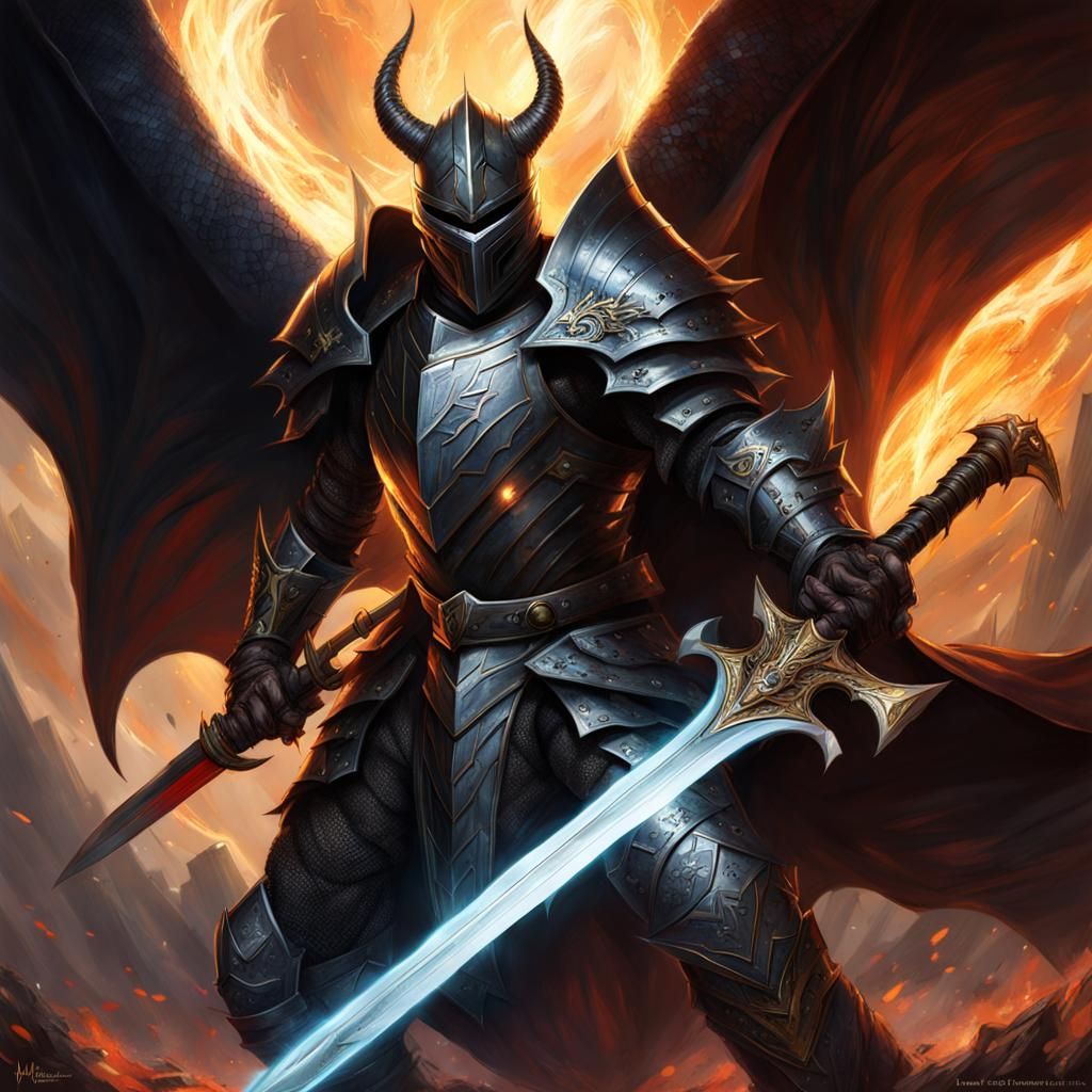 Half Dragon Oathbreaker