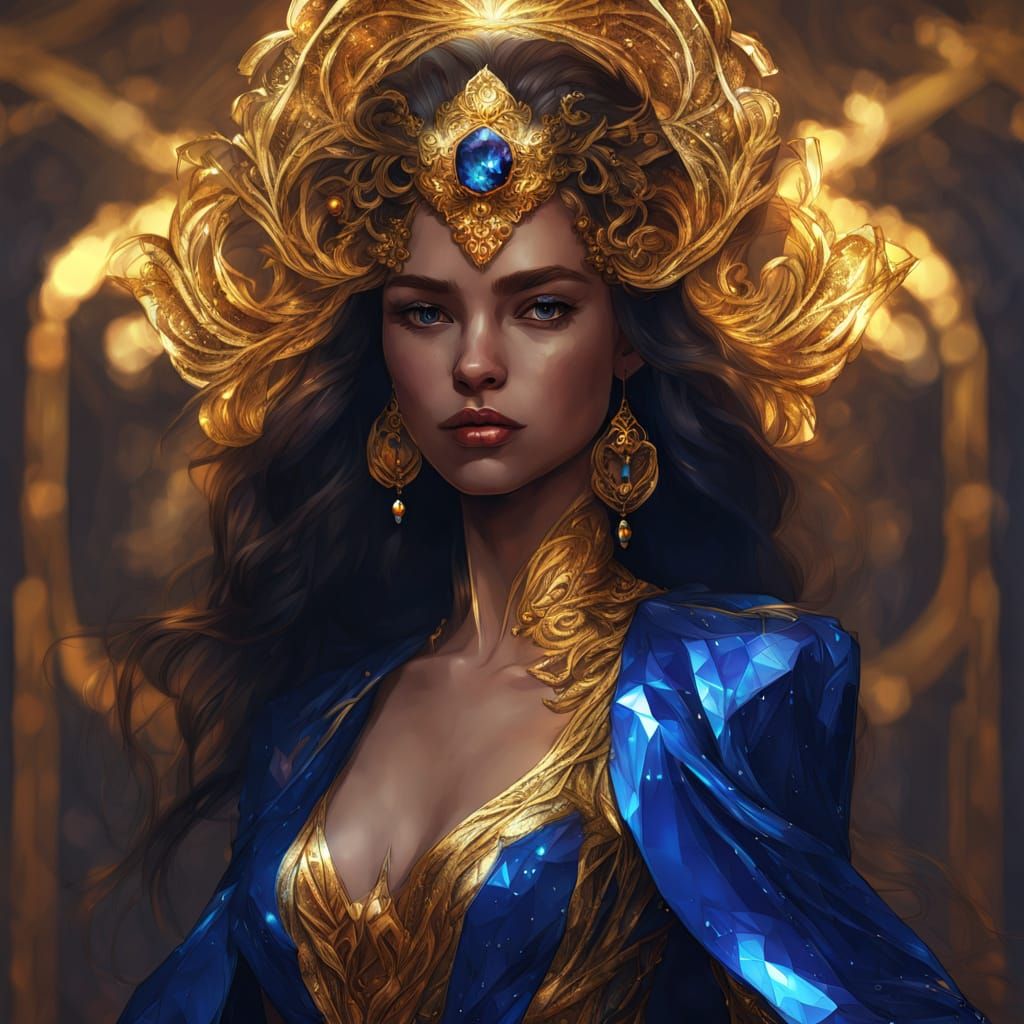 Sapphire and Gold 