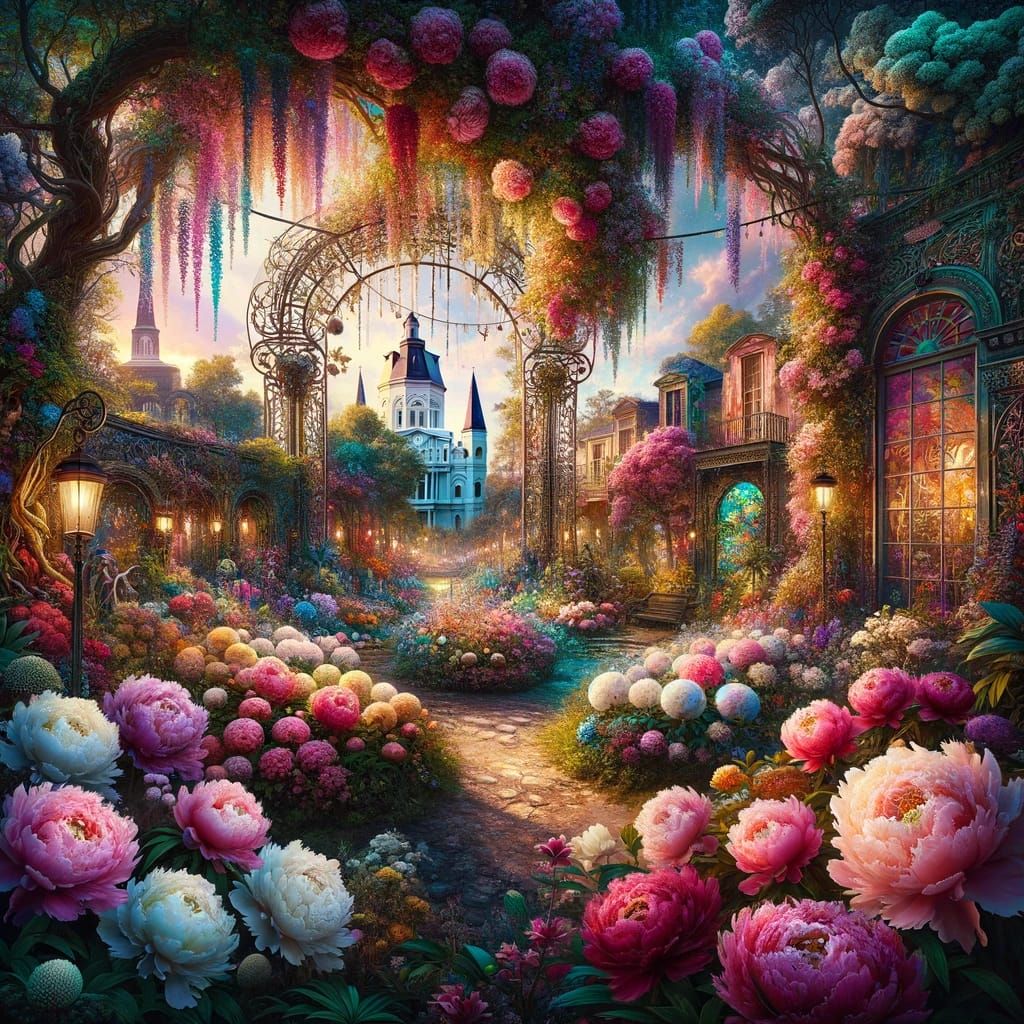 happy st patrick's day dark garden