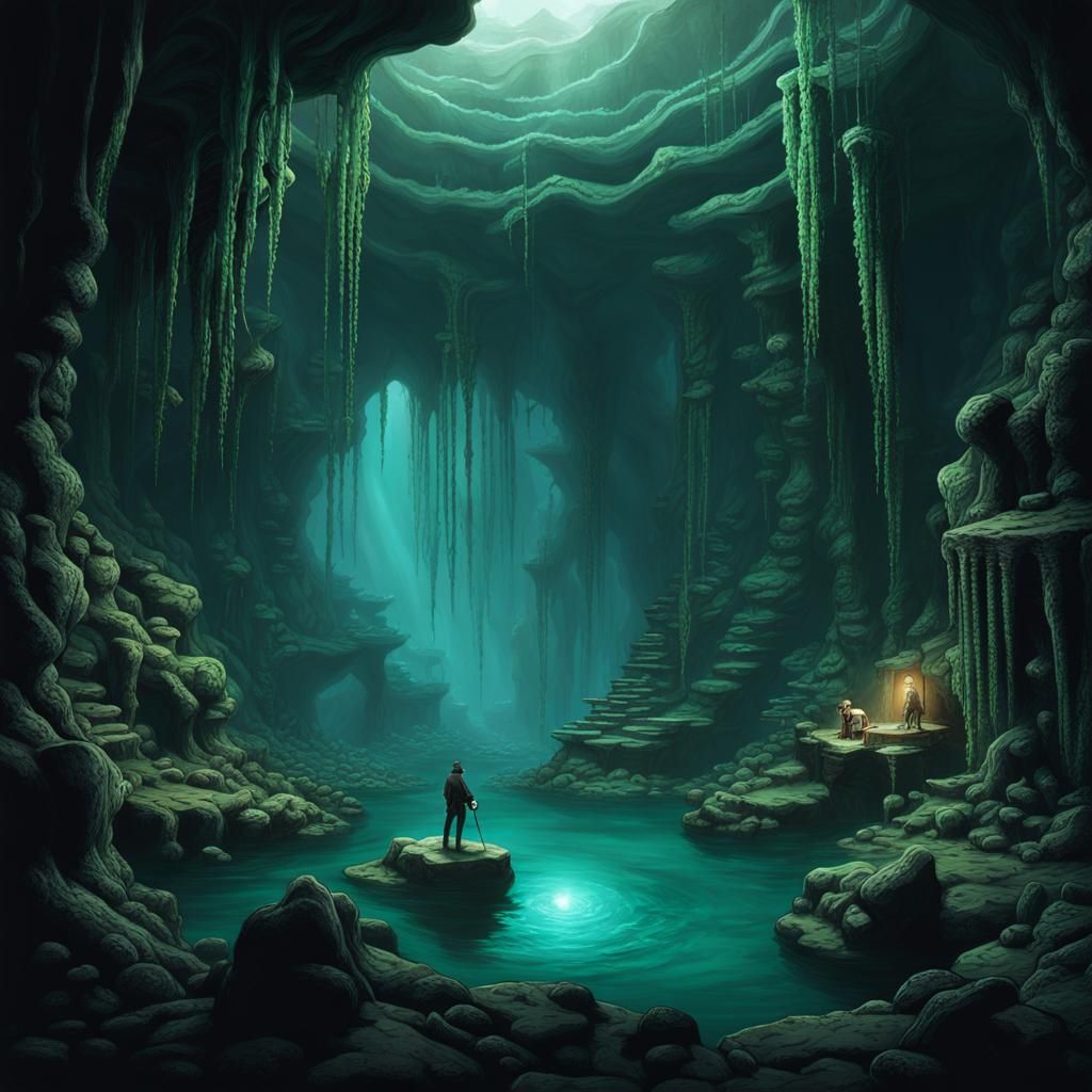 eerie cave
