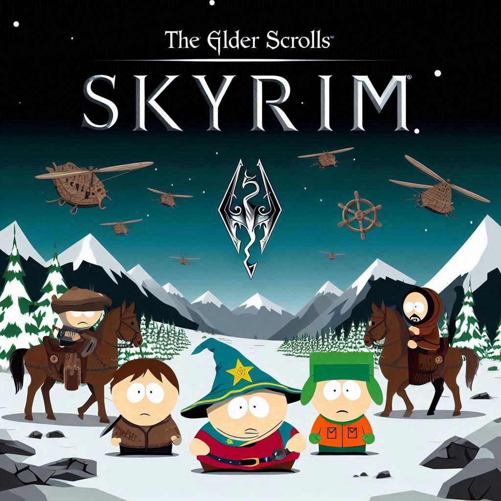The Southpark scrolls: Skyrim