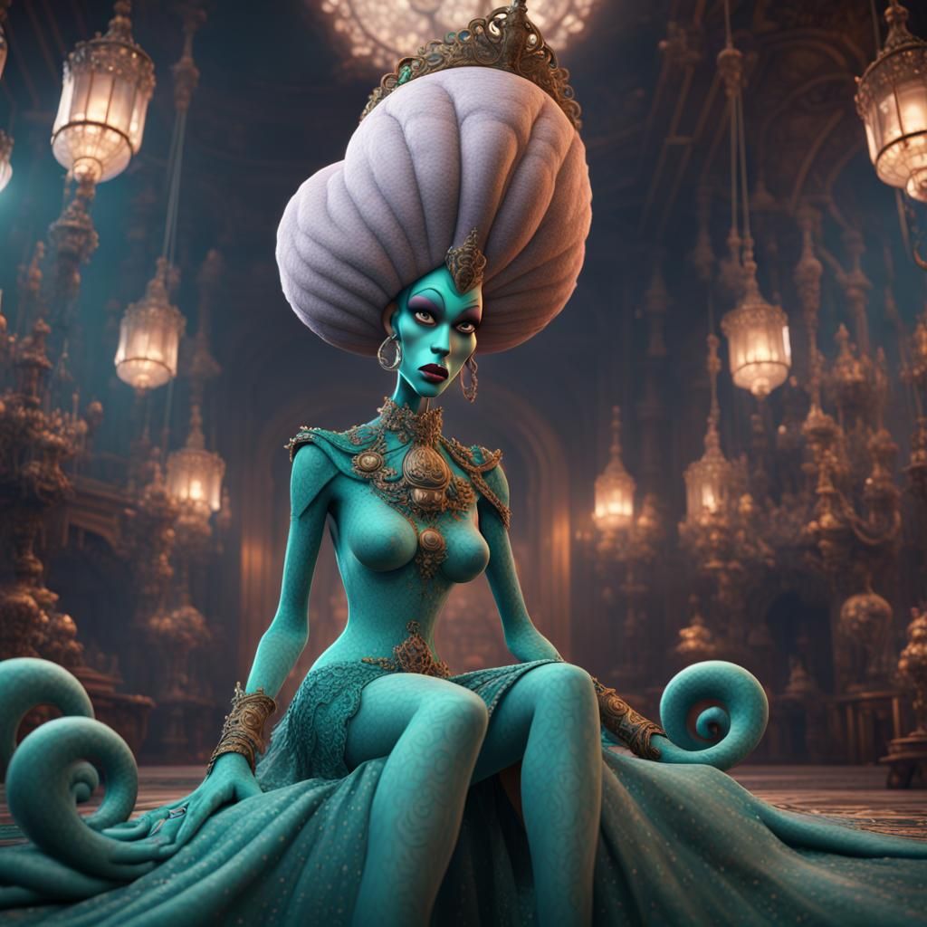 squidward drag queen