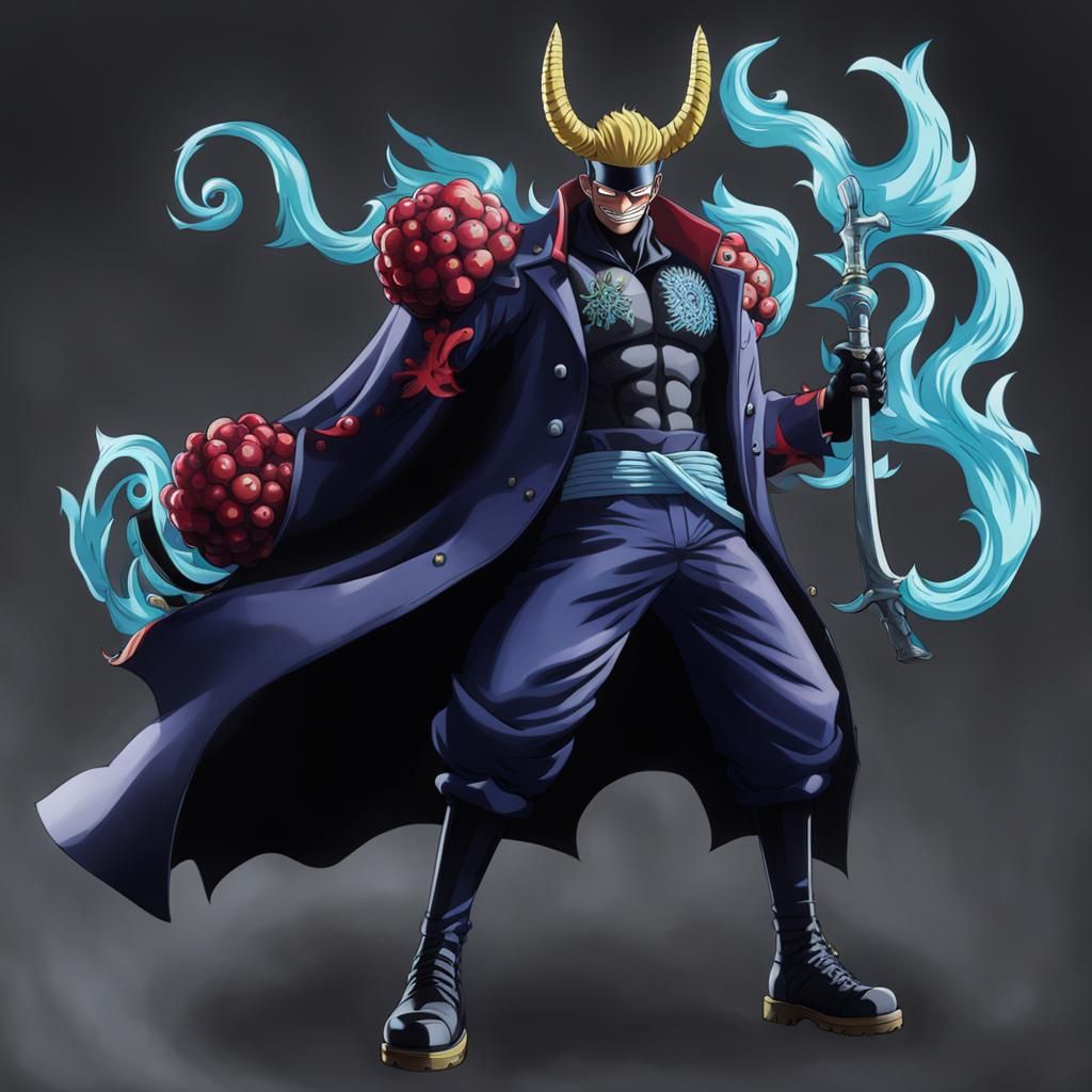 a new one piece character with new logia devil fruit