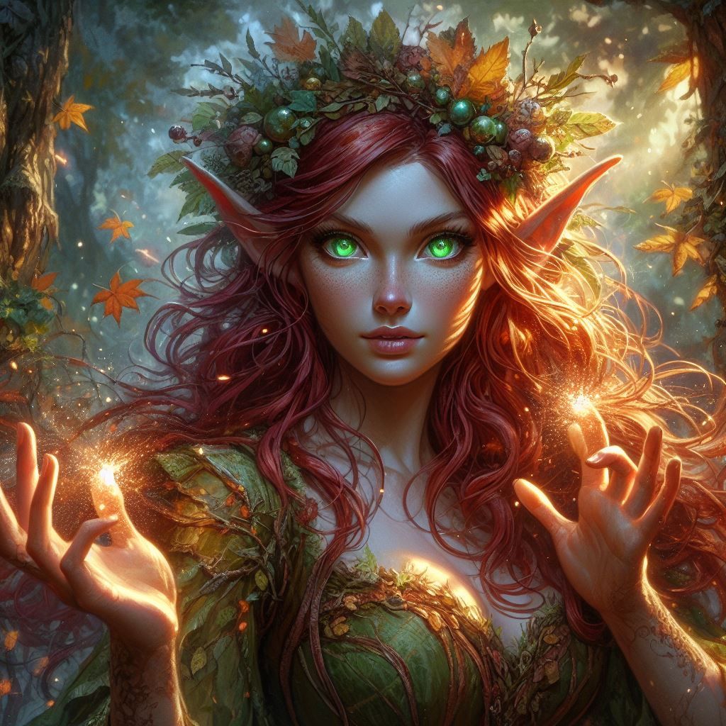 Elven Magic at their Fingertips