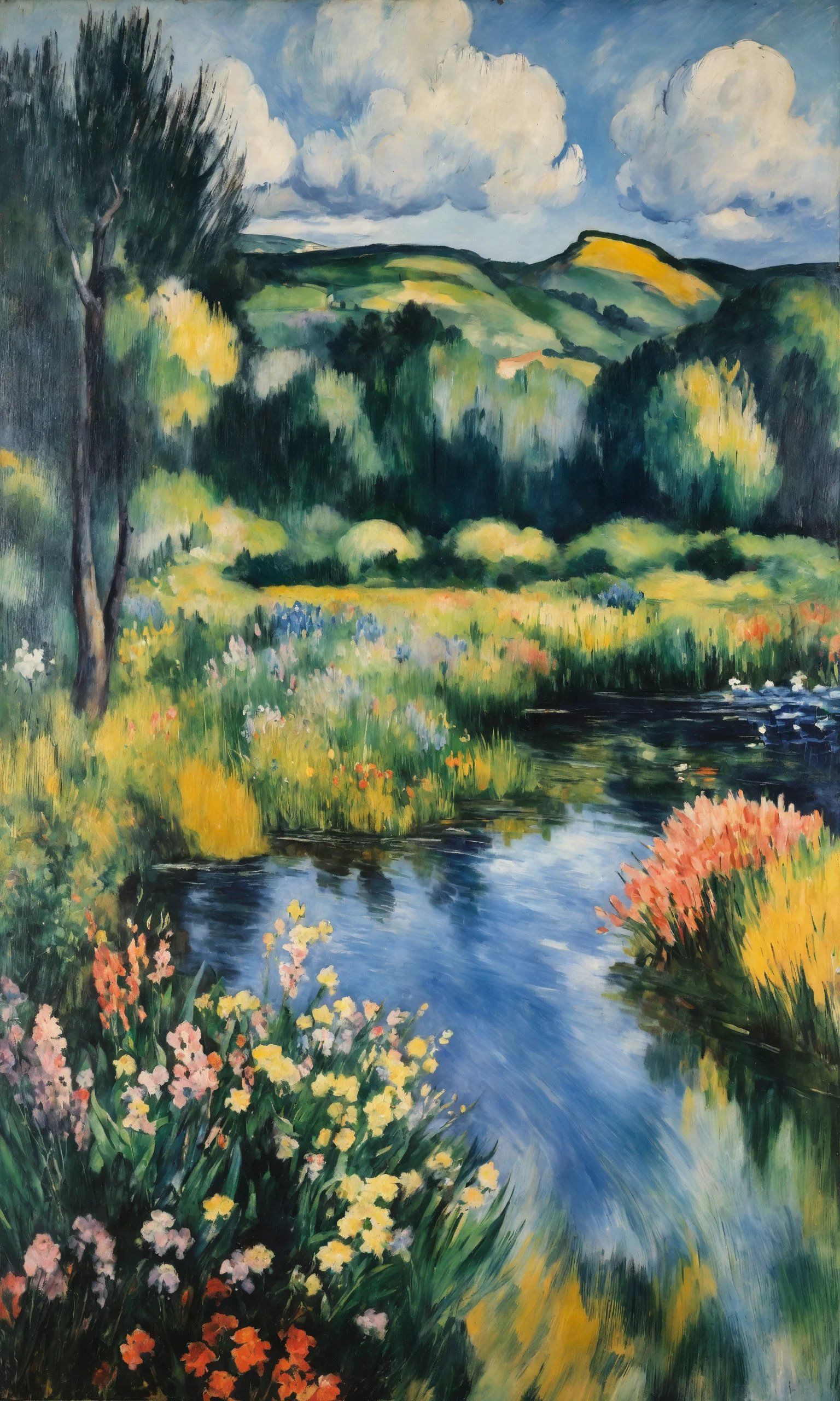 Impressionist Painting By Cezanne