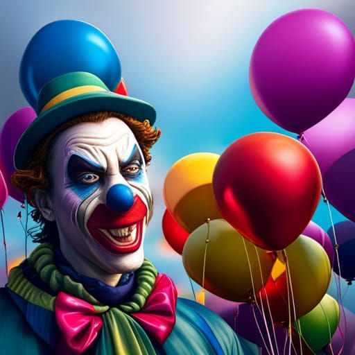 Clownland - AI Generated Artwork - NightCafe Creator