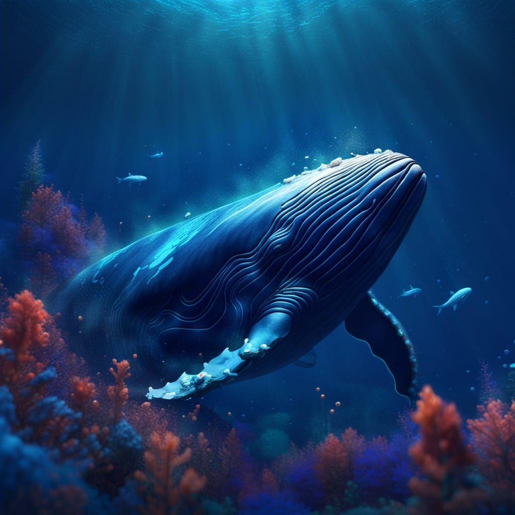 Whale - AI Generated Artwork - NightCafe Creator