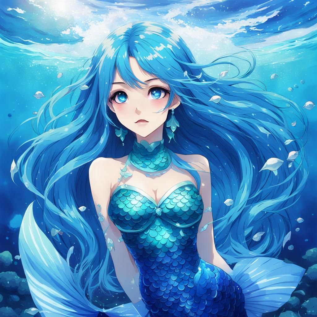 Order Blue Mermaid