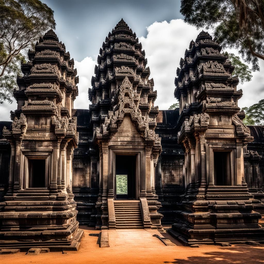 Angkor Wat - AI Generated Artwork - NightCafe Creator