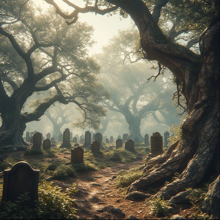 Enchanted graveyard