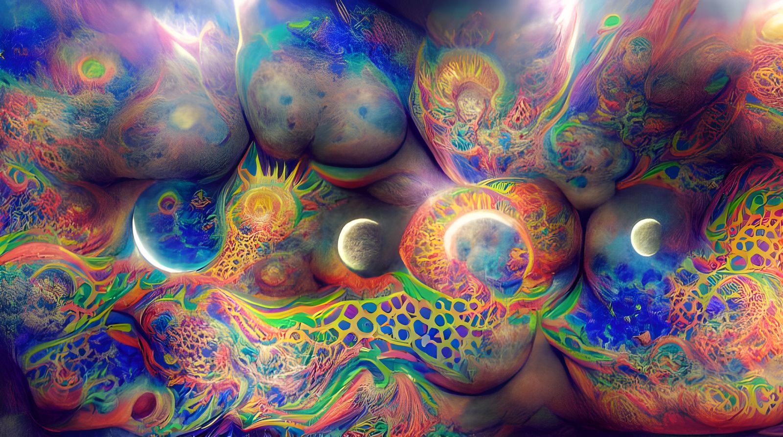 Psychedelic Celestial Bodies
