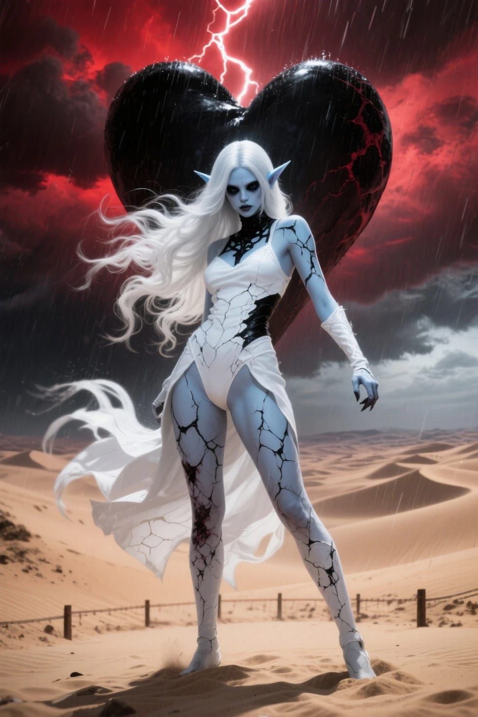 Incredible creation I just made of Evil Hollow Towa. Inspired by DmC Vergils downfall.